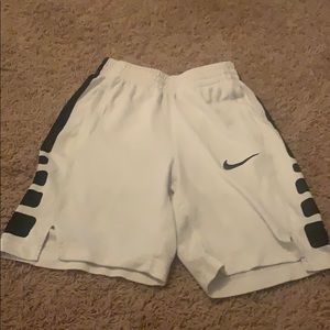Youth White Nike Shorts